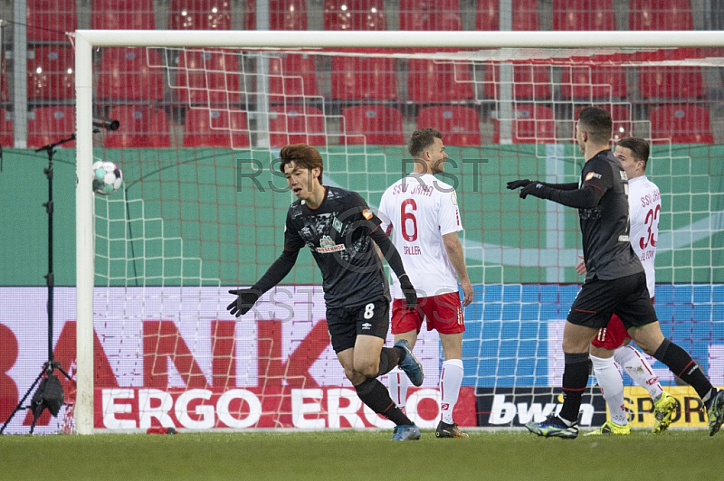 GER, DFB Pokal Viertelfinale, SSV Jahn Regensburg vs. SV Werder Bremen