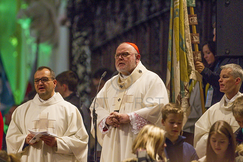 GER, Jugendkorbinianswallfahrt mit Erzbischof Kardinal Reinhard Marx GER, Jugendkorbinianswallfahrt mit Erzbischof Kardinal Reinhard Marx