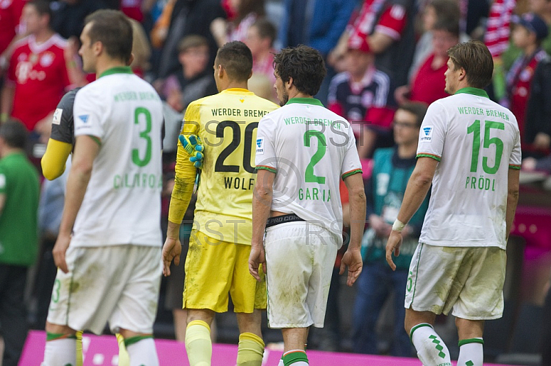 GER, 1.FBL,  FC Bayern Muenchen vs. SV Werder Bremen