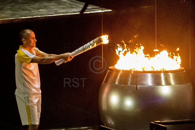 BRA, Eroeffnungsfeier Olympia 2016 - Rio BRA, Eroeffnungsfeier Olympia 2016 - Rio