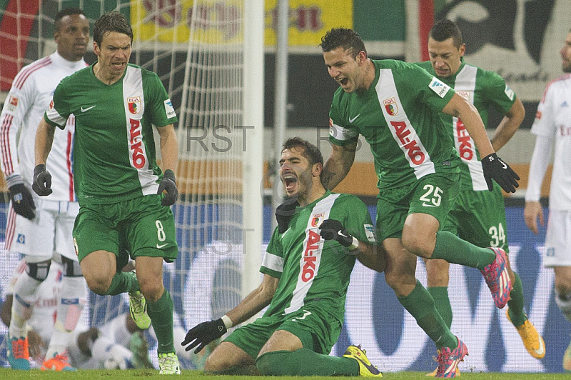 GER, 1.FBL,  FC Augsburg vs. Hamburger SV