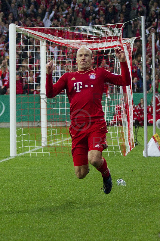 GER, DFB Pokal Halbfinale,  FC Bayern Muenchen vs. VfL Wolfsburg