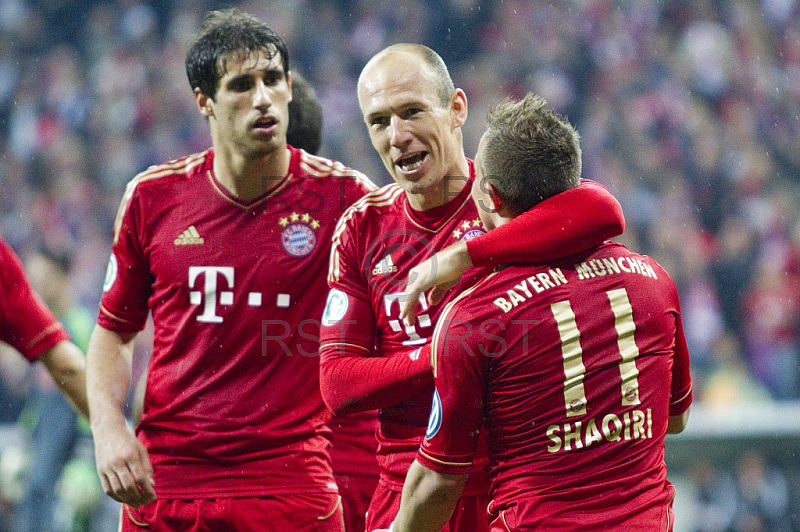 GER, DFB Pokal Halbfinale,  FC Bayern Muenchen vs. VfL Wolfsburg