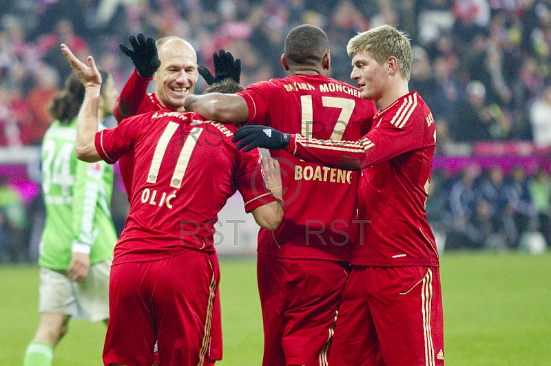 GER, 1.FBL,  FC Bayern Muenchen vs. VFL Wolfsburg