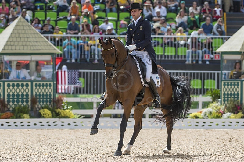 BRA, Olympia 2016 Rio, Reitsport , Dressur Mannschaft Grand Prix Spezial
