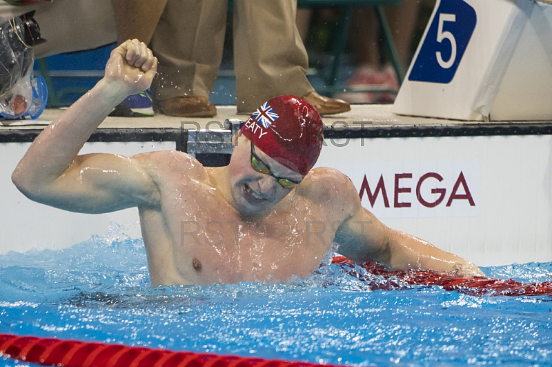 BRA, Olympia 2016 Rio, Schwimmsport FINALE - 100m Brust Maenner