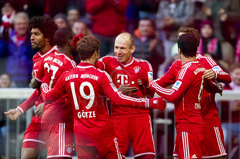 GER, 1.FBL,  FC Bayern Muenchen vs. Eintracht Braunschweig