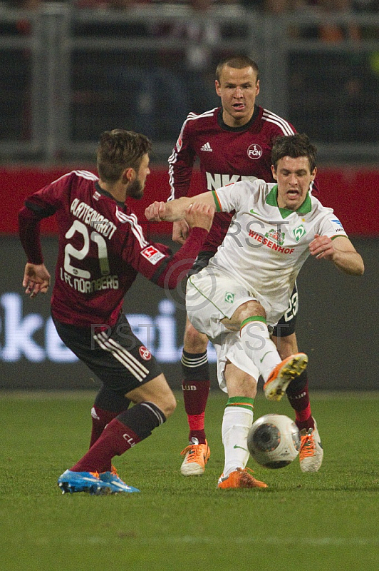 GER, 1.FBL, 1. FC Nuernberg vs SV Werder Bremen GER, 1.FBL, 1. FC Nuernberg vs SV Werder Bremen