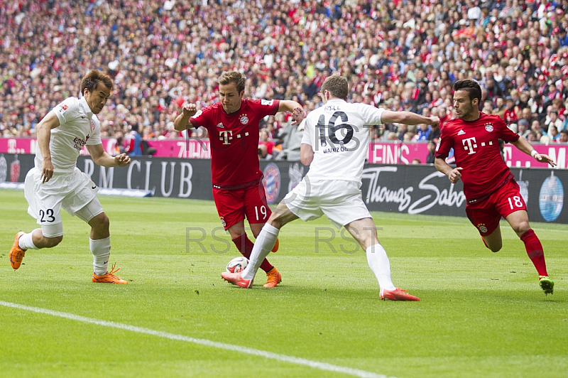 GER, 1.FBL,  FC Bayern Muenchen vs. 1. FSV Mainz 05