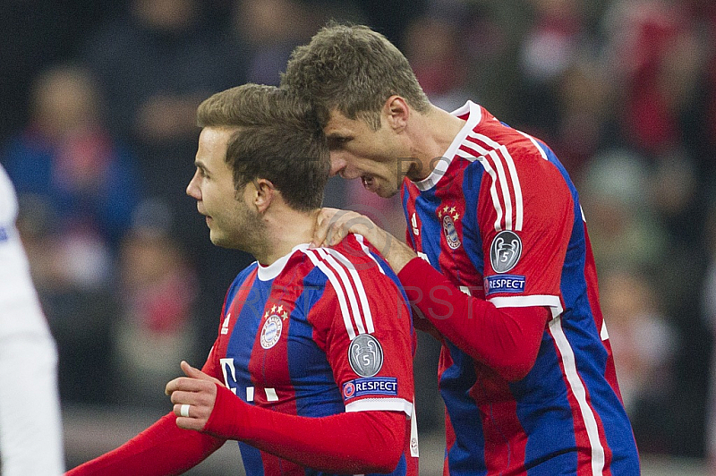 GER, UEFA CL Achtelfinale, FC Bayern Muenchen vs.  Shakhtar Donetsk