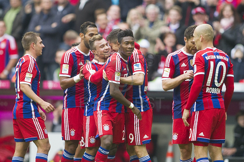 GER, 1.FBL,  FC Bayern Muenchen vs. Hannover 96