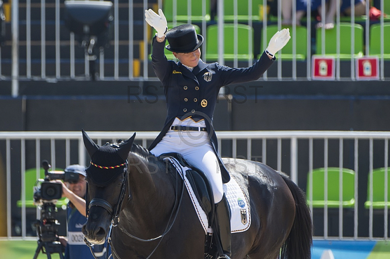 BRA, Olympia 2016 Rio, Reitsport , Dressur EInzel Grand Prix Kuer