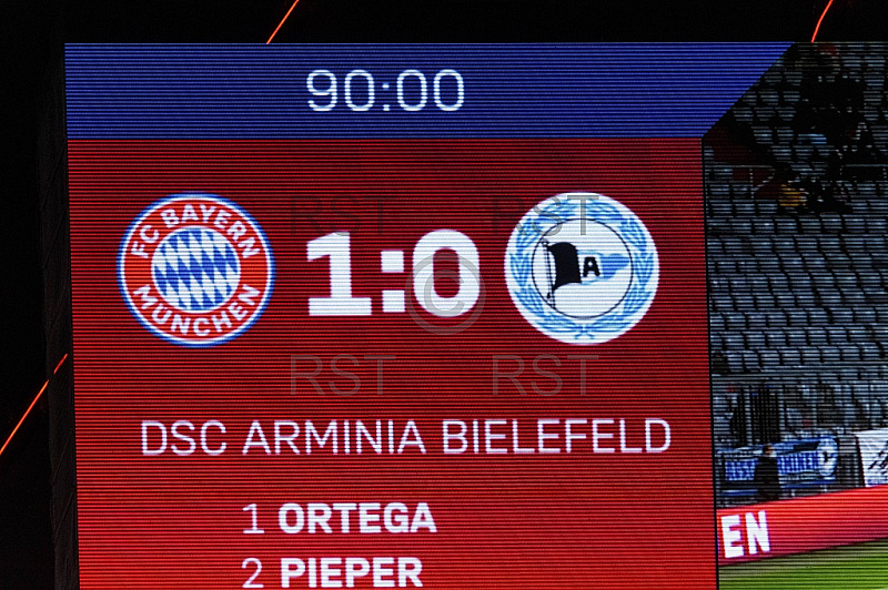 GER, DFB, FC Bayern Muenchen vs. Arminia Bielefeld