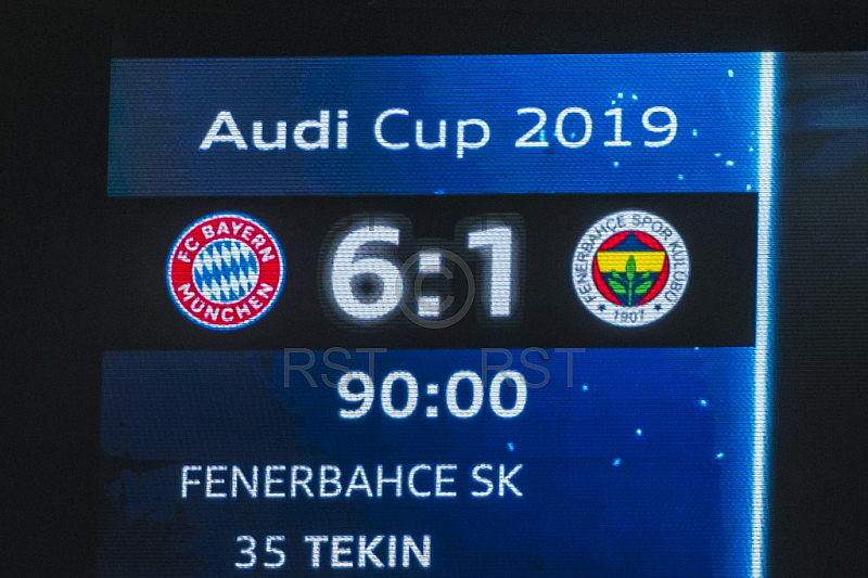 GER, Audi Cup 2019, Halbfinale,  FC Bayern Muenchen vs Fenerbahce Istanbul