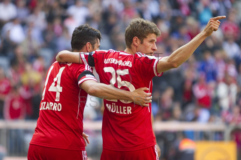 GER, 1.FBL,  FC Bayern Muenchen vs. SV Werder Bremen