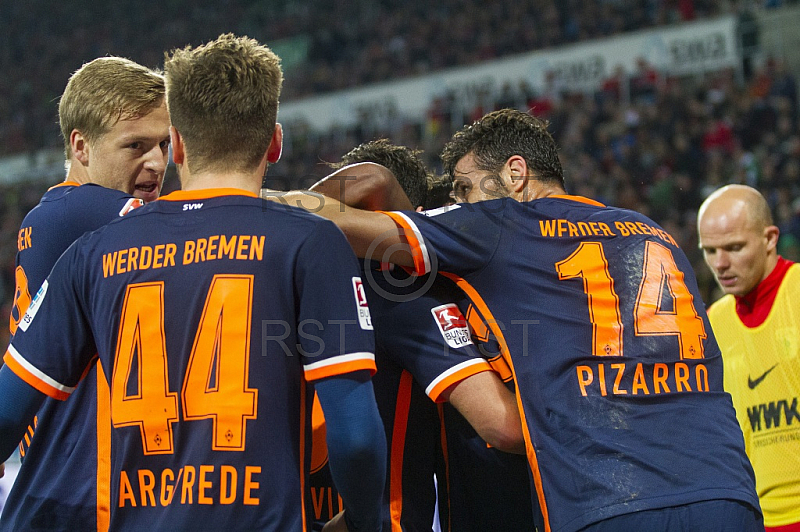GER, 1.FBL,  FC Augsburg vs. SV Werder Bremen