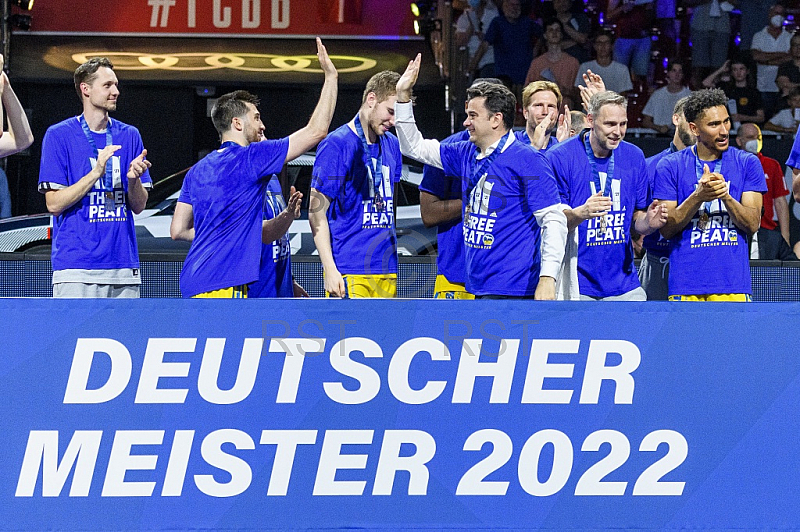GER, easy credit BBl, Finale Spiel 4, FC Bayern Muenchen Basketball vs. Alba Berlin