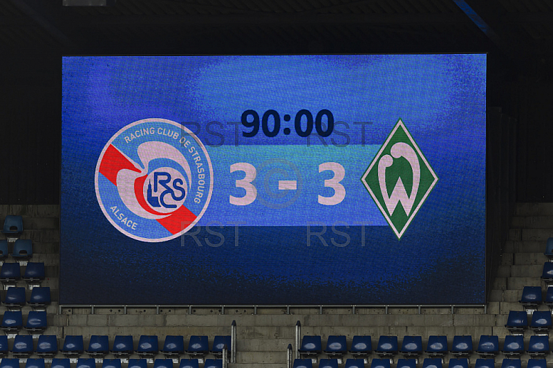 FRA, Fu§ball Freiundschaftsspiel 1, Racing Strassburg vs SV Werder Bremen