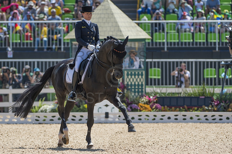 BRA, Olympia 2016 Rio, Reitsport , Dressur EInzel Grand Prix Kuer