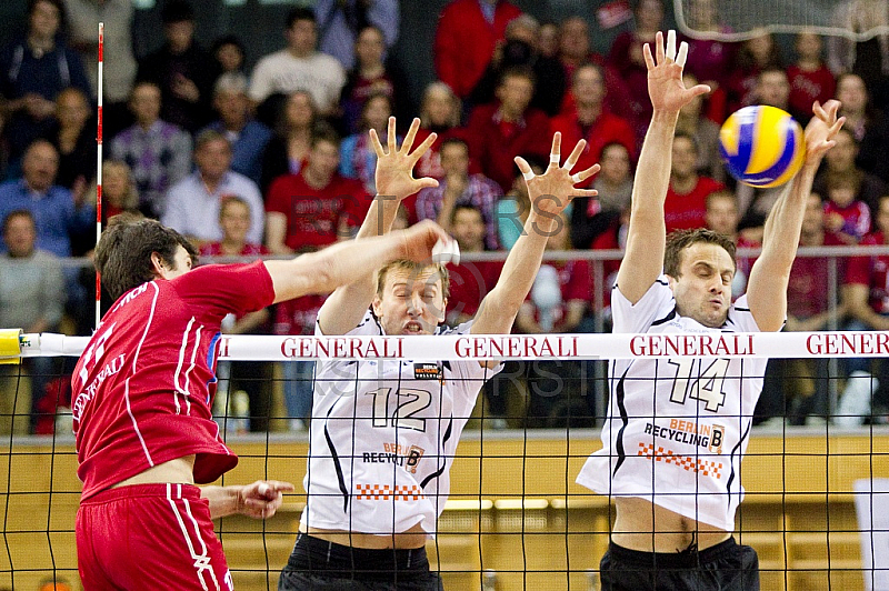 GER, 1.BL Volleyball, Generali Haching vs. Berlin Recycling Voll