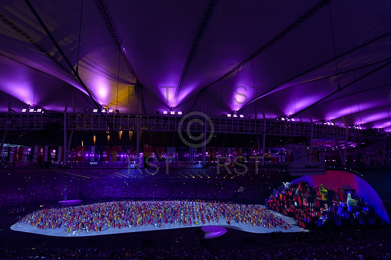 BRA, Eroeffnungsfeier Olympia 2016 - Rio