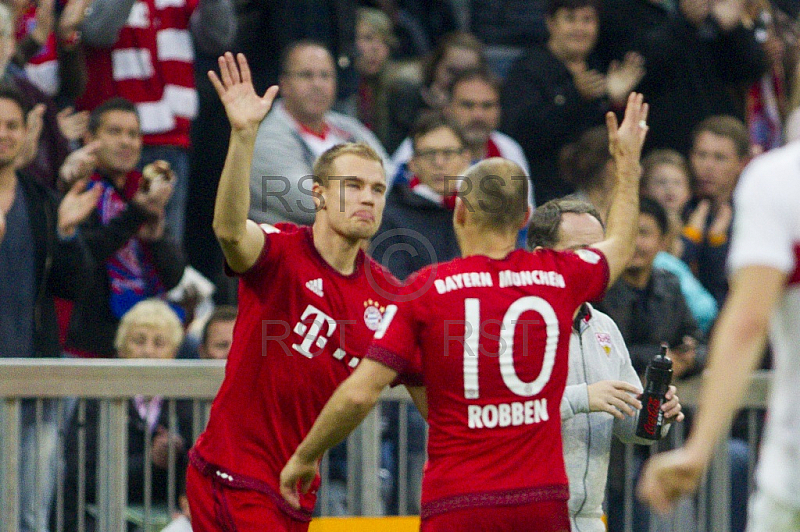 GER, 1.FBL,  FC Bayern Muenchen vs. VfB Stuttgart