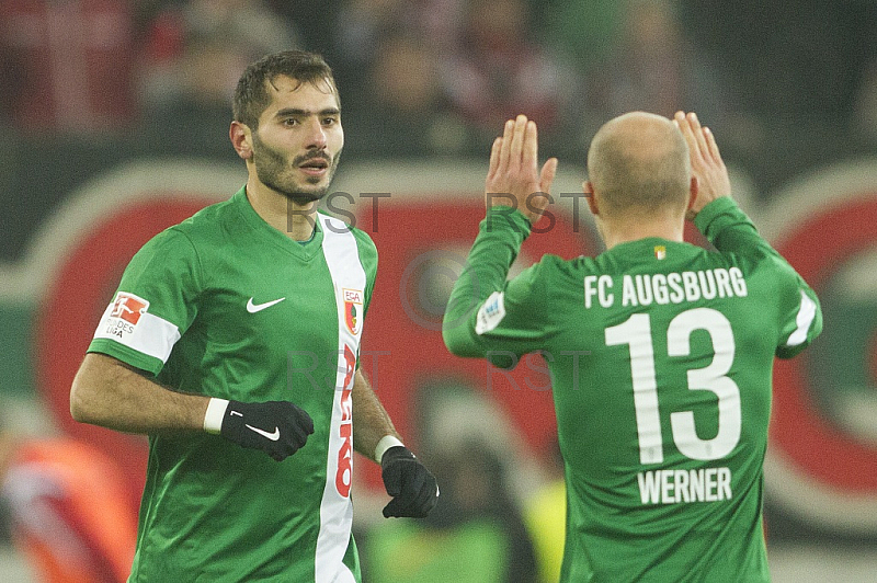 GER, 1.FBL,  FC Augsburg vs. Hamburger SV