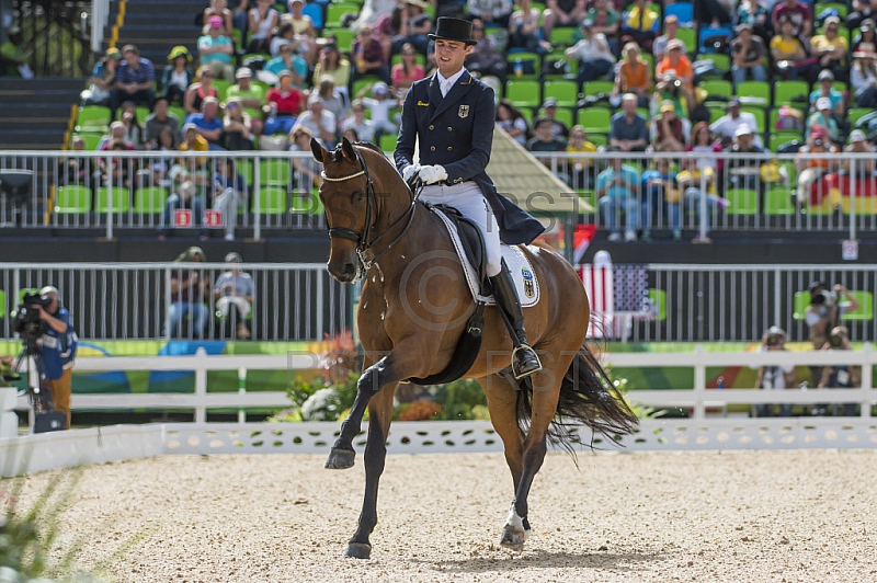 BRA, Olympia 2016 Rio, Reitsport , Dressur Mannschaft Grand Prix Spezial
