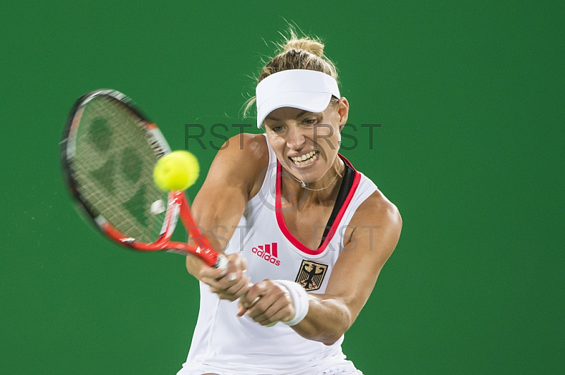 BRA, Olympia 2016 Rio, Tennis, Finale Monica Puig (PUR) vs. Angelique Kerber (GER) 