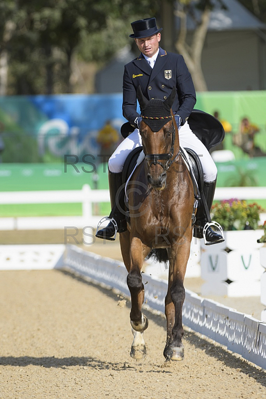 BRA, Olympia 2016 Rio, Pferdesport Dressur - Vielseitigkeitsreiten Tag 1 