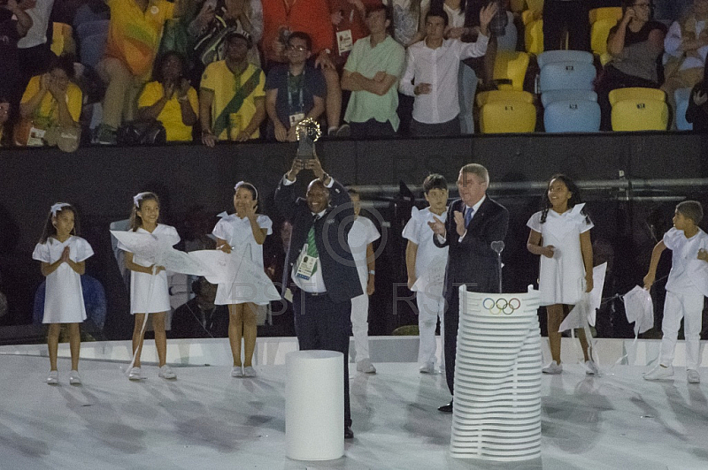 BRA, Eroeffnungsfeier Olympia 2016 - Rio