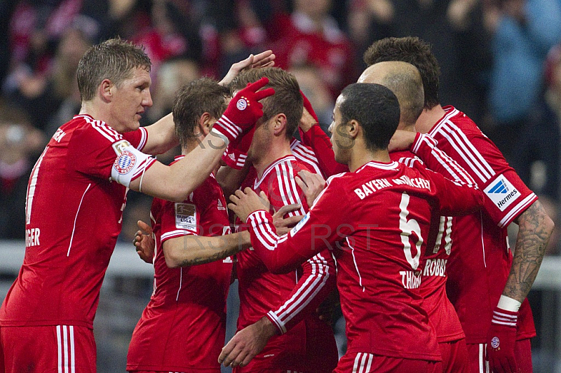 GER, 1.FBL,  FC Bayern Muenchen vs. FC Schalke 04