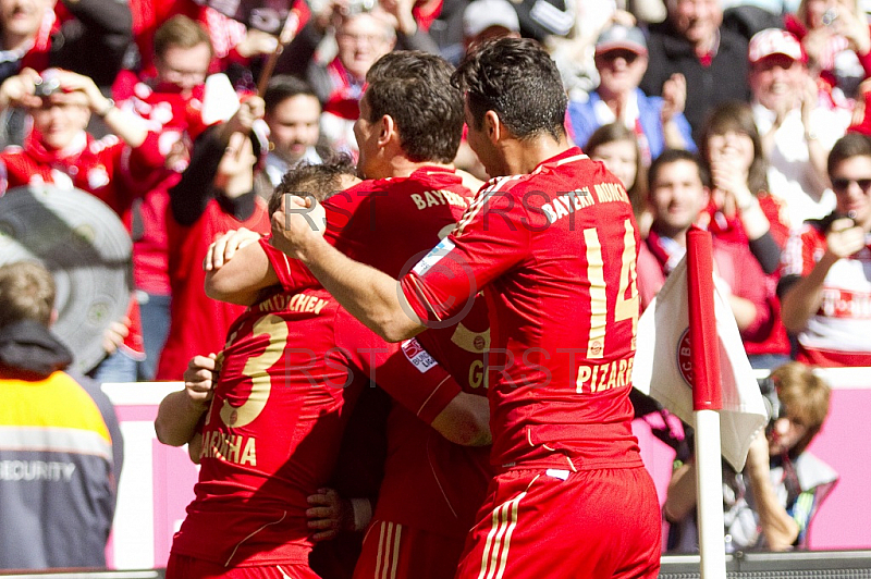 GER, 1.FBL,  FC Bayern Muenchen vs. 1. FC Nrnberg