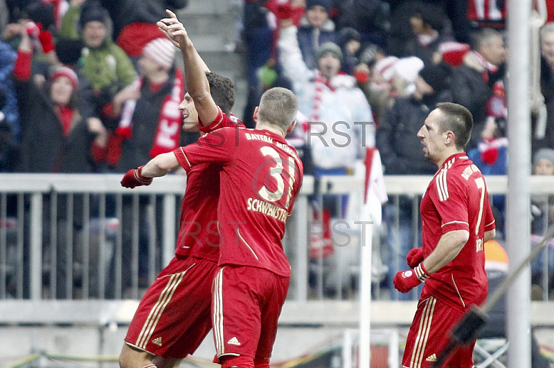 GER, 1.FBL,  FC Bayern Muenchen vs. VFL Wolfsburg
