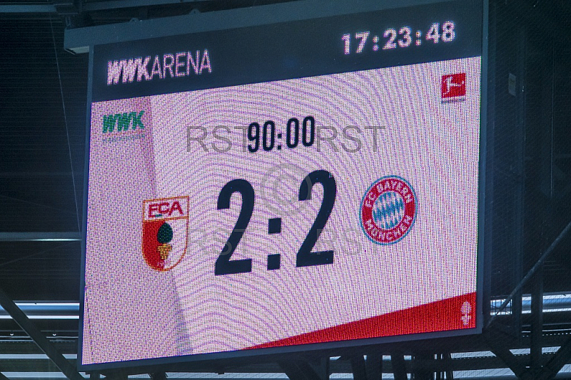 GER, 1.FBL,  FC Augsburg vs. FC Bayern Mnchen