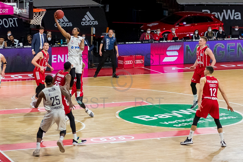GER, BBL, FC Bayern Muenchen vs. Hamburg Towers