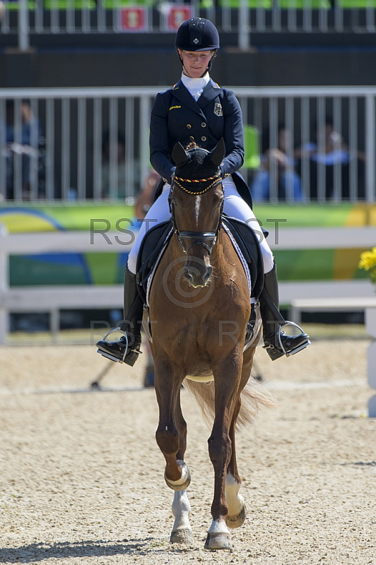 BRA, Olympia 2016 Rio, Pferdesport Dressur - Vielseitigkeitsreiten Tag 1 