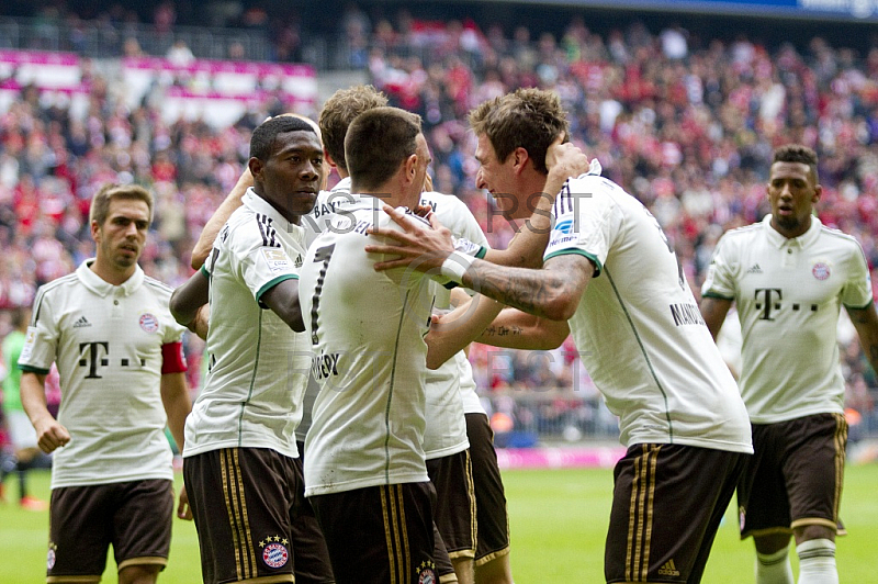 GER, 1.FBL,  FC Bayern Muenchen vs . Hannover 96