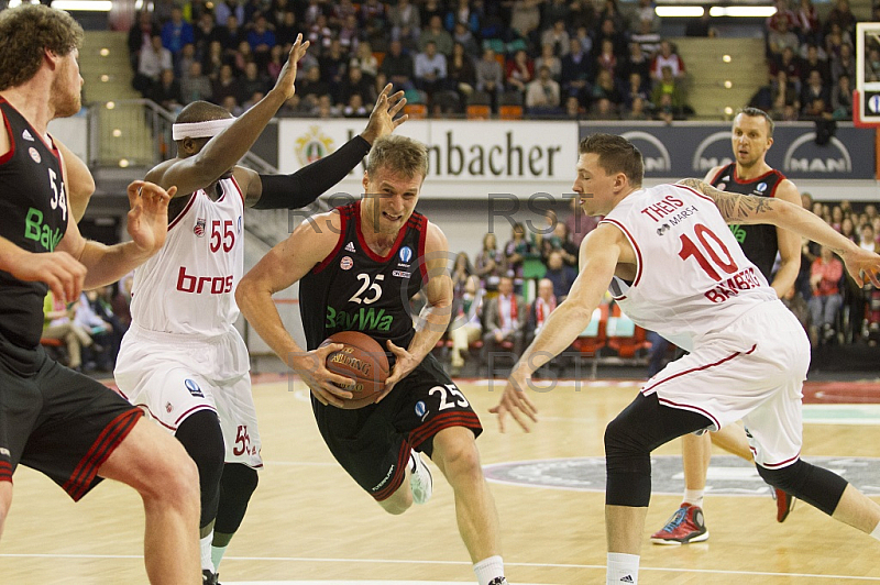 GER, Eurocup, FC Bayern Muenchen vs. Brose Baskets