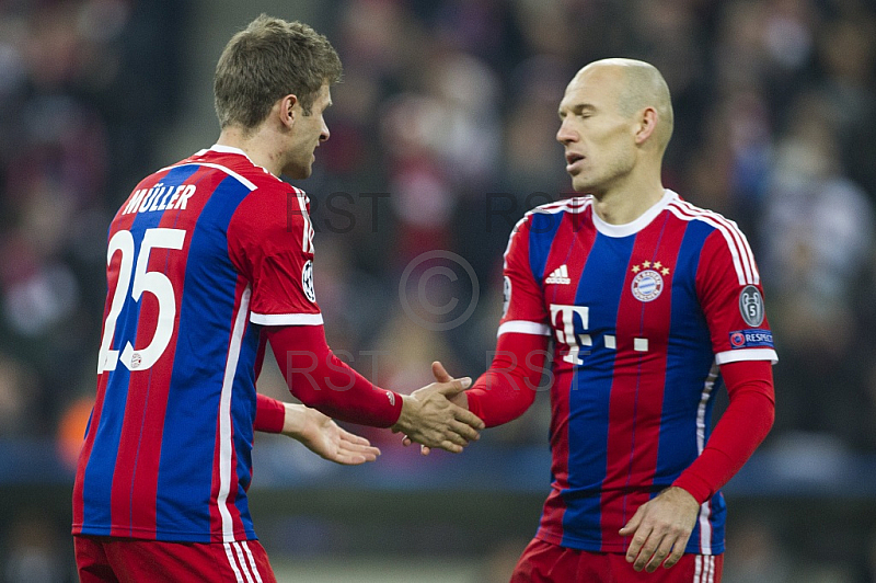 GER, UEFA CL Achtelfinale, FC Bayern Muenchen vs.  Shakhtar Donetsk