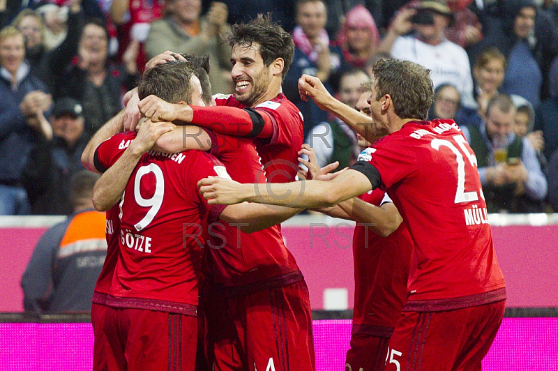 GER, 1.FBL,  FC Bayern Muenchen vs. VFL Wolfsburg