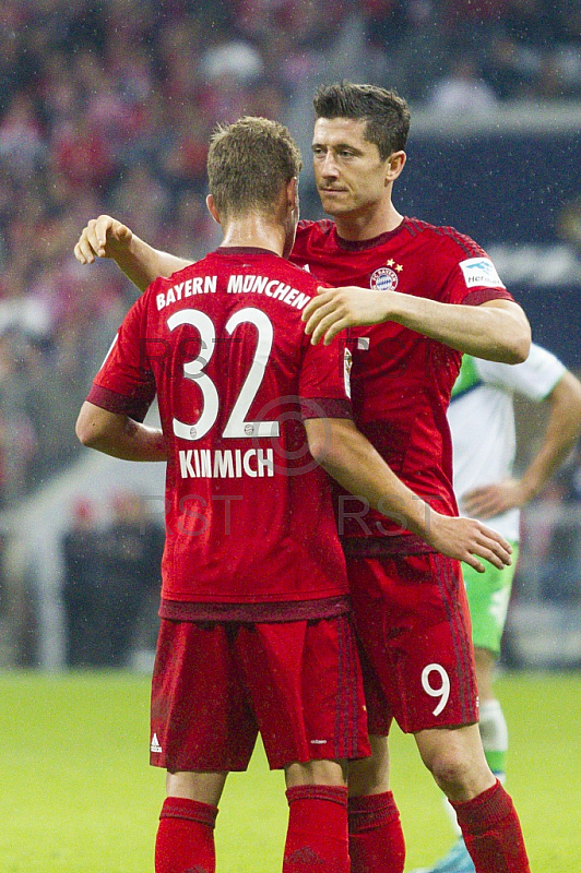 GER, 1.FBL,  FC Bayern Muenchen vs. VFL Wolfsburg