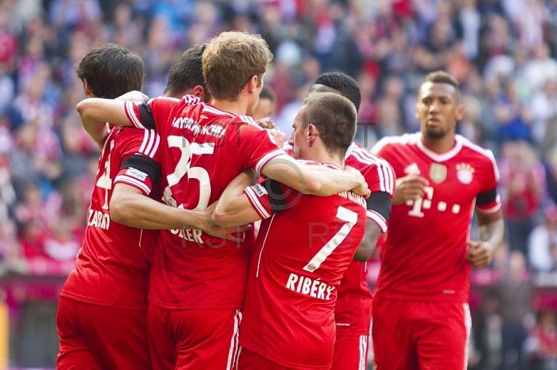 GER, 1.FBL,  FC Bayern Muenchen vs. SV Werder Bremen