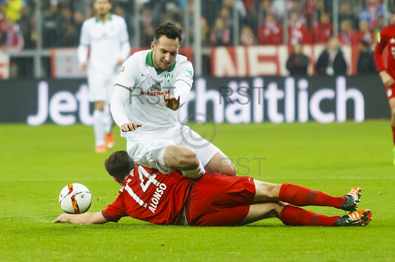 GER, 1.FBL,  FC Bayern Muenchen vs. SV Werder Bremen