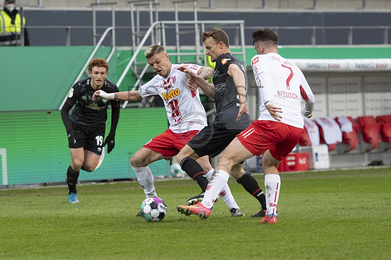 GER, DFB Pokal Viertelfinale, SSV Jahn Regensburg vs. SV Werder Bremen