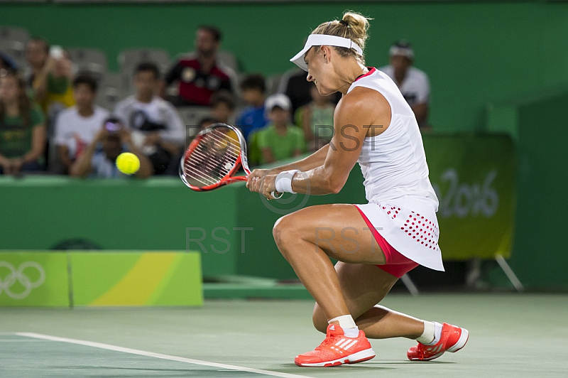 BRA, Olympia 2016 Rio, Tennis, Finale Monica Puig (PUR) vs. Angelique Kerber (GER) 