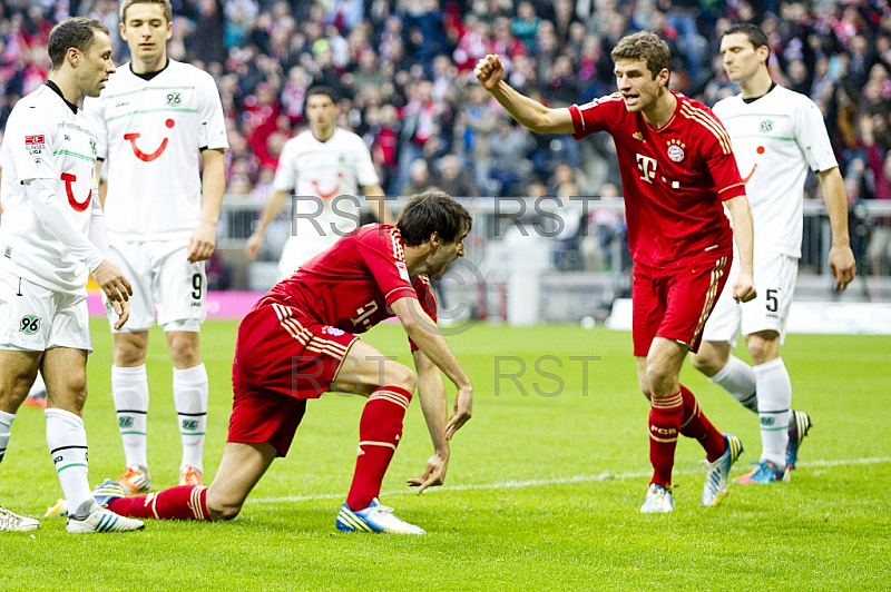 GER, 1.FBL,  FC Bayern Muenchen vs. Hannover 96