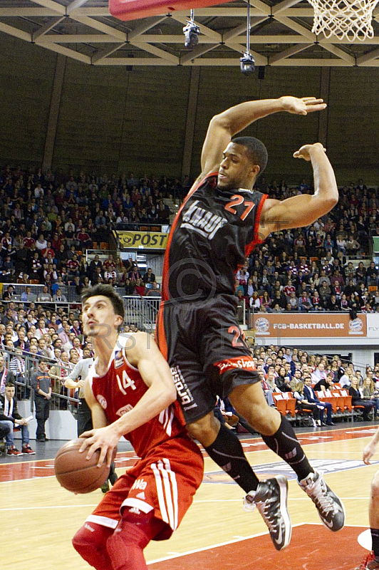 GER, Beko BBL, FC Bayern Muenchen vs. s.Oliver Baskets Wuerzburg