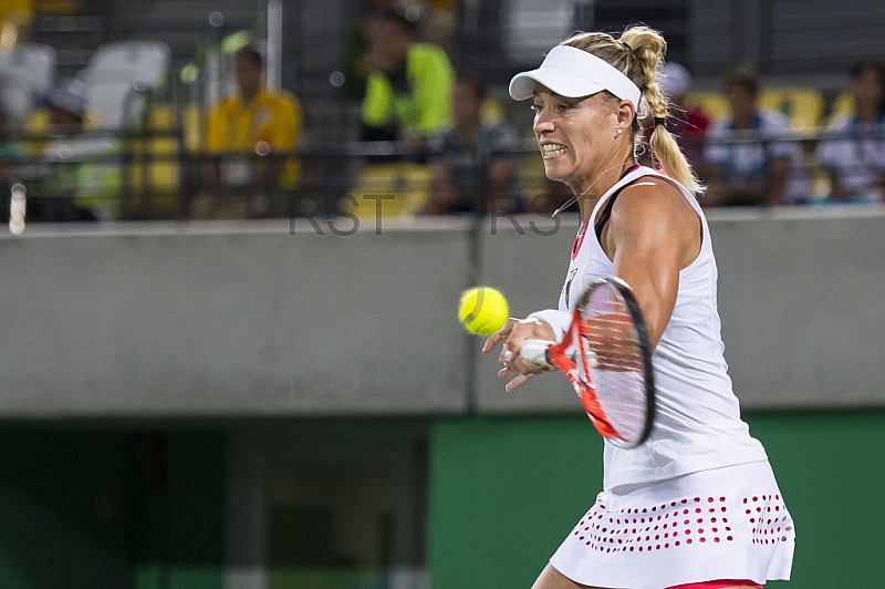 BRA, Olympia 2016 Rio, Tennis, Finale Monica Puig (PUR) vs. Angelique Kerber (GER)  BRA, Olympia 2016 Rio, Tennis, Finale Monica Puig (PUR) vs. Angelique Kerber (GER)
