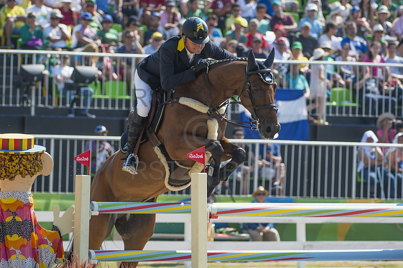 BRA, Olympia 2016 Rio, Reitsport , Team Springen Finale